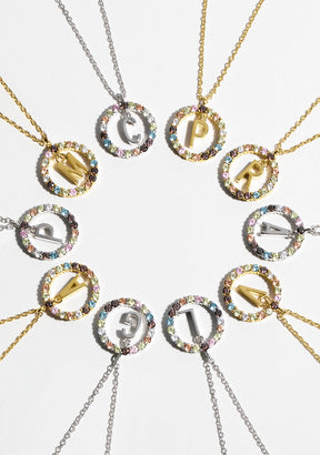 Necklace Iniziale Letter C Silver