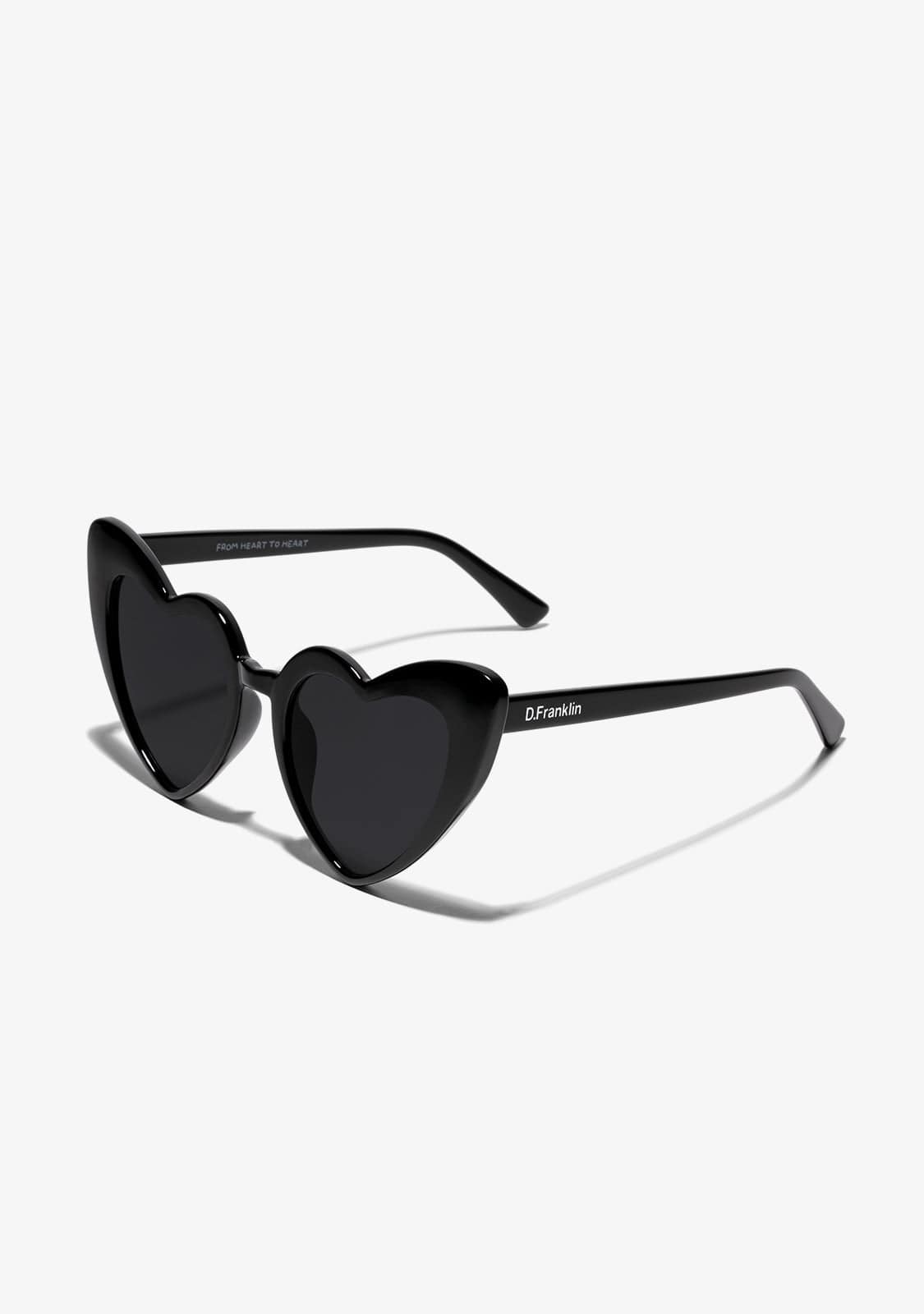 Love Heart Black Black