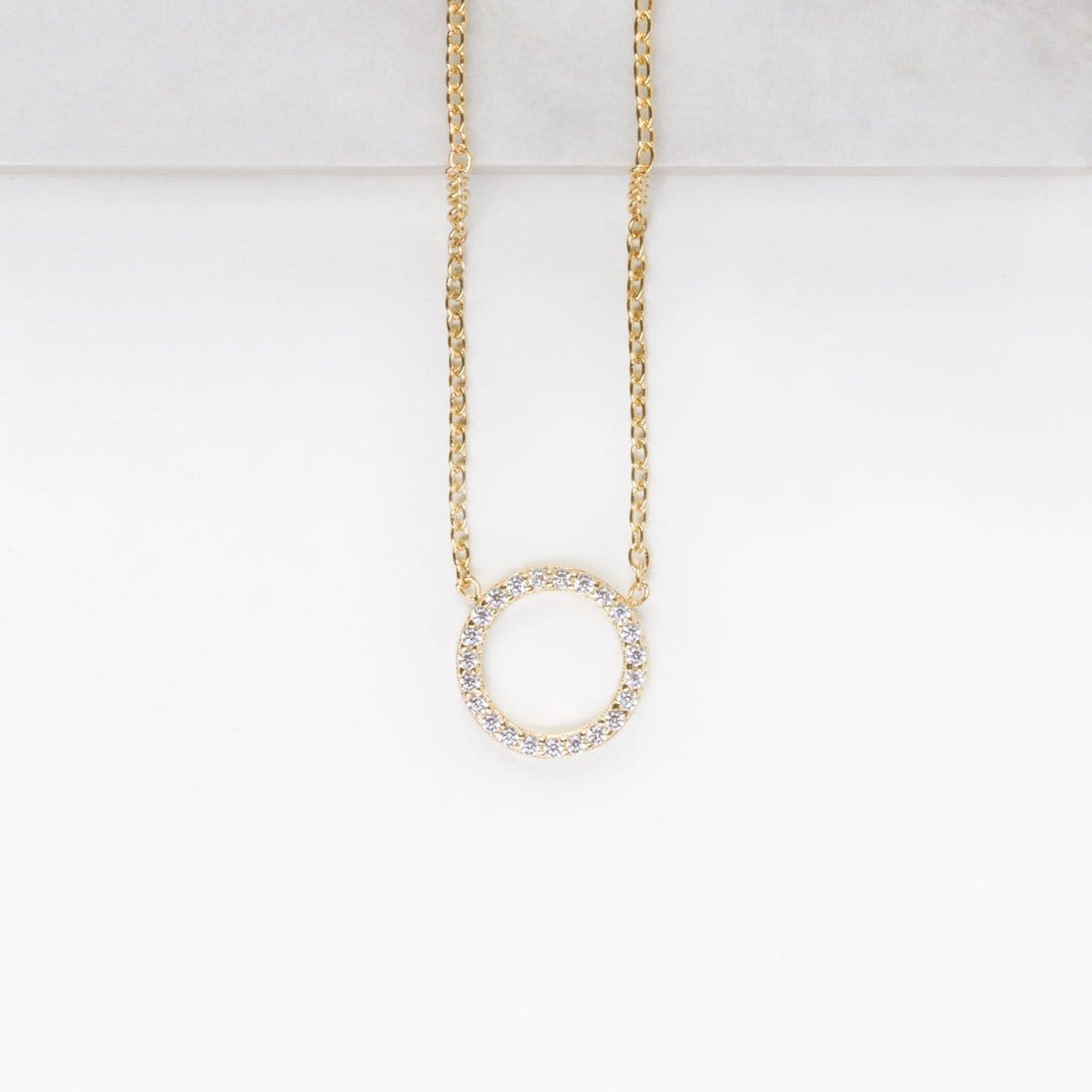 Collar Stylish Circonitas Oro