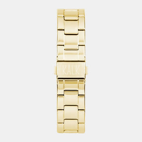 Edle Gold / Weiß Uhr