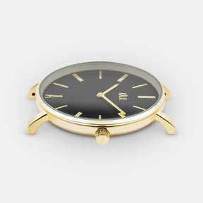 Classy Gold / Schwarz Uhr