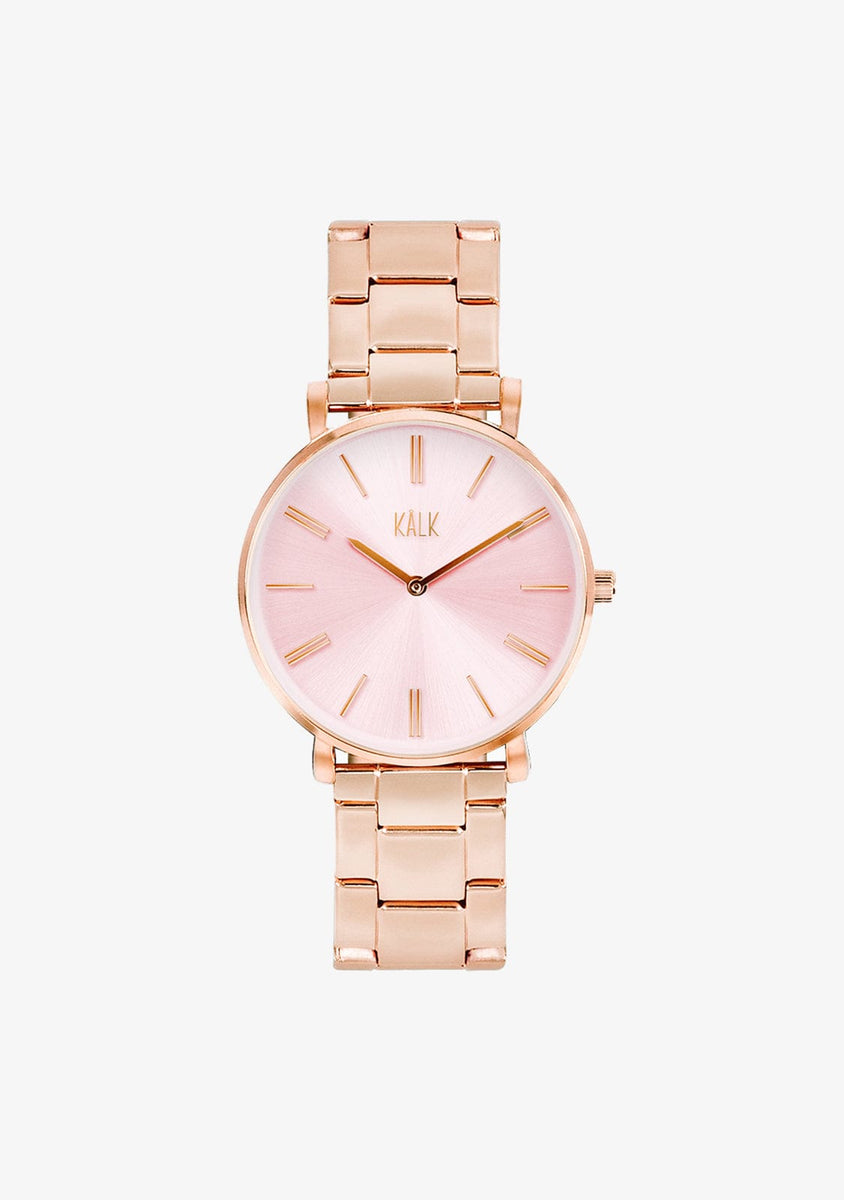 Classy Rose Gold Light Pink Watch