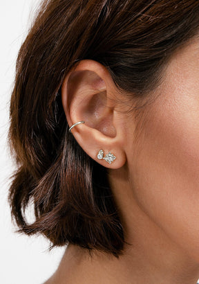 Zara Piercing Silver