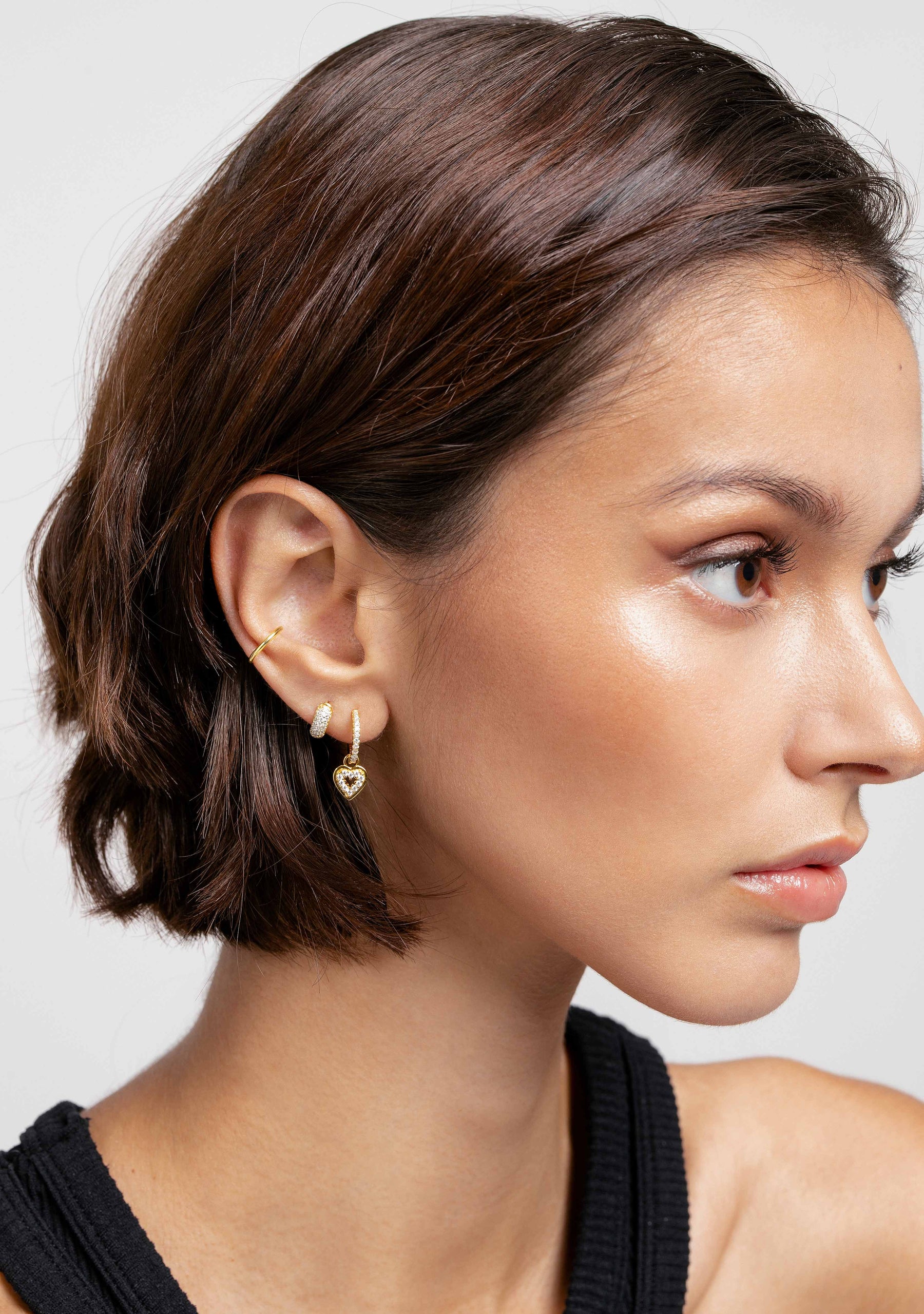 Ear Cuff Plain Ouro