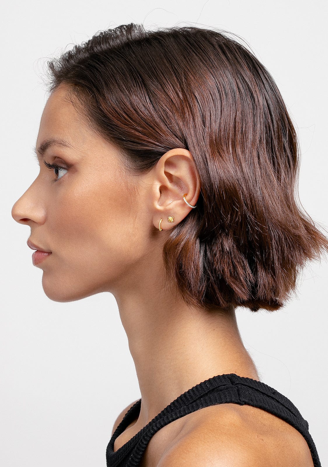 Ear Cuff Stylish Gold