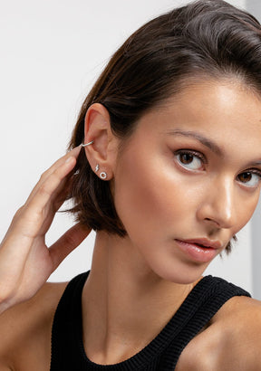 Ear Piercing Ray Silver