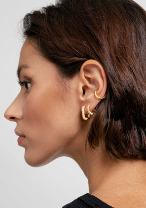 Amalfi Pure Hoop Piercing Gold