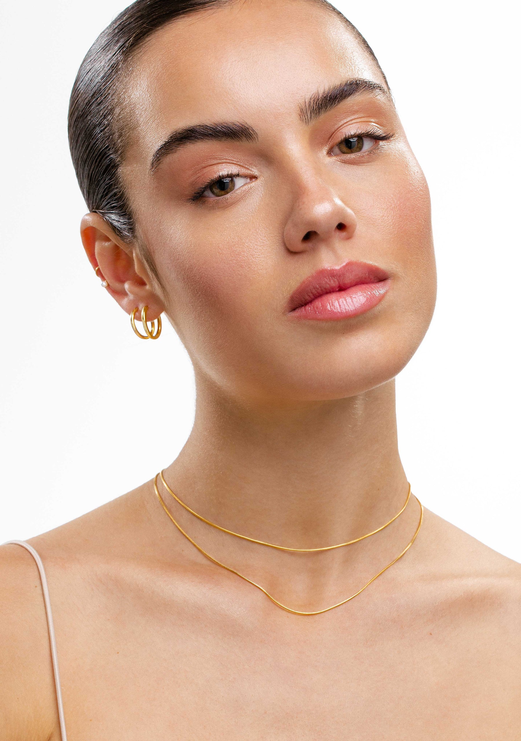 Necklace Omega Medium Gold
