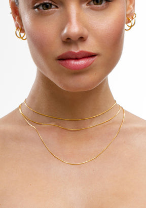Necklace Omega Supreme Gold