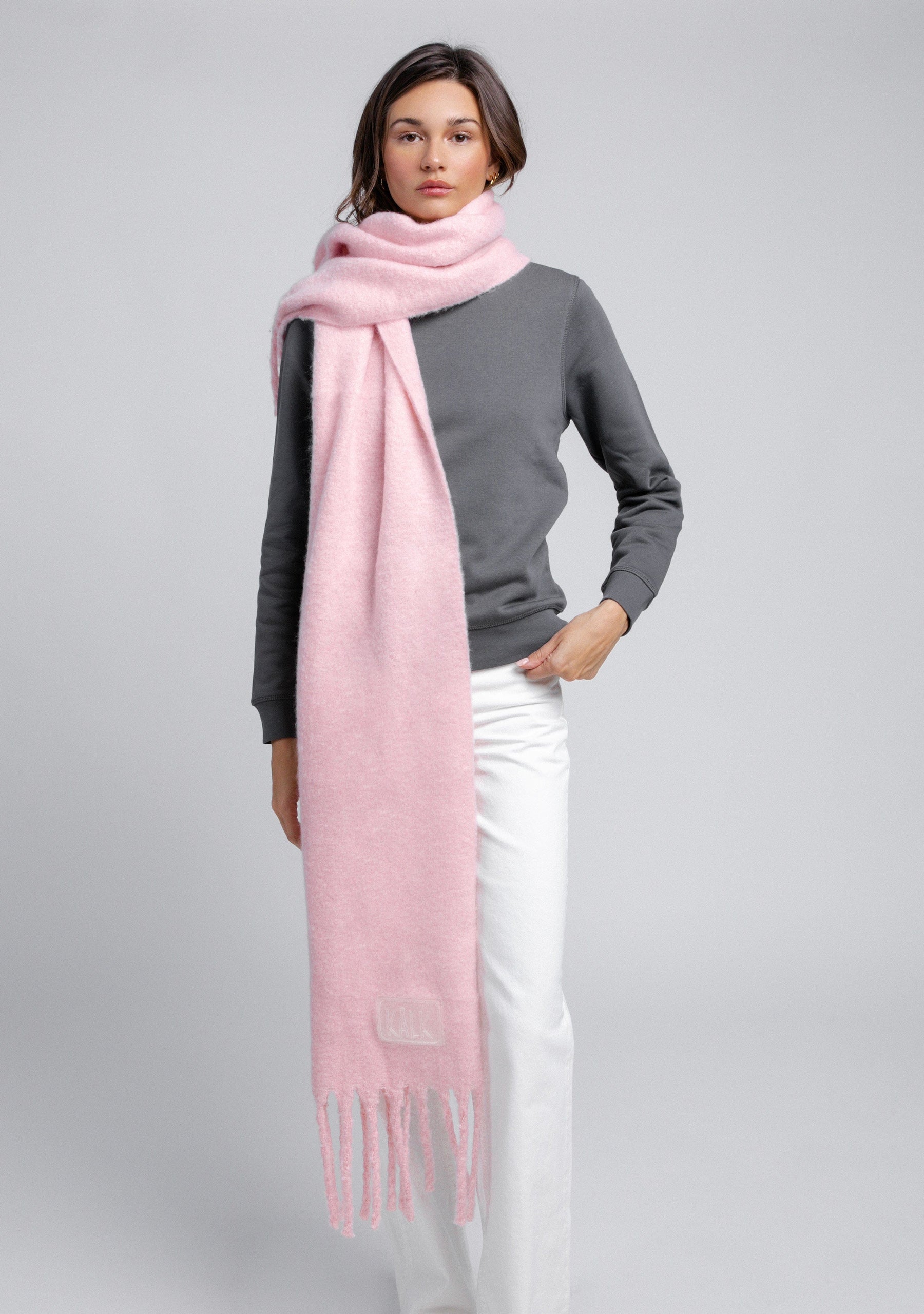 Scarf Pink Kalk