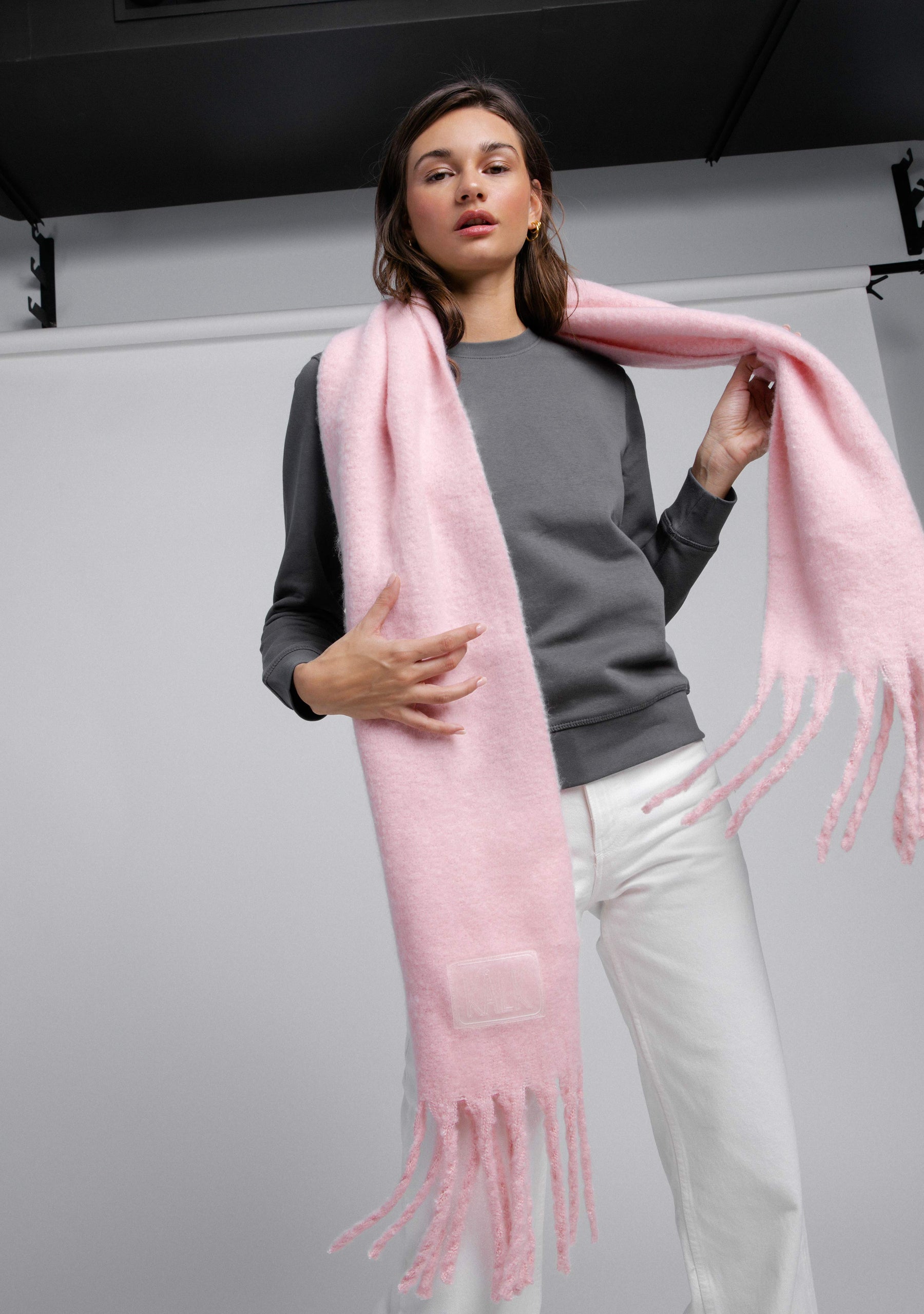 Scarf Pink Kalk