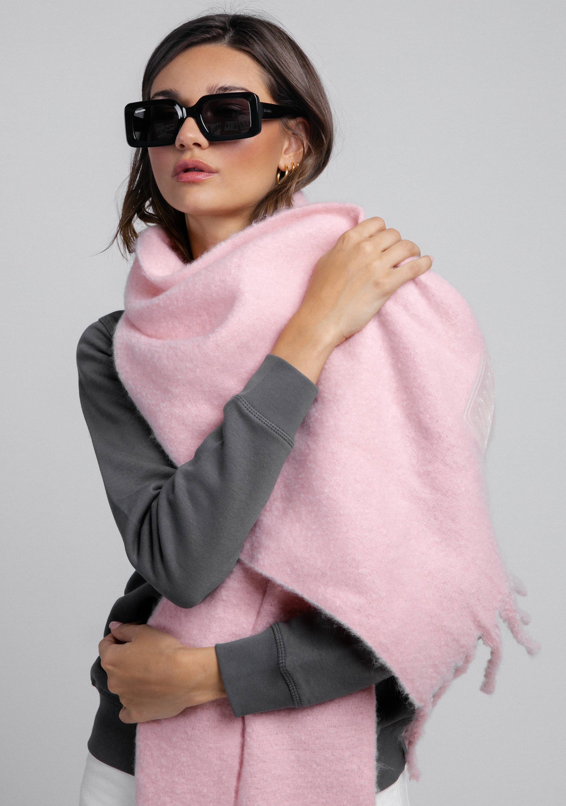 Scarf Pink Kalk