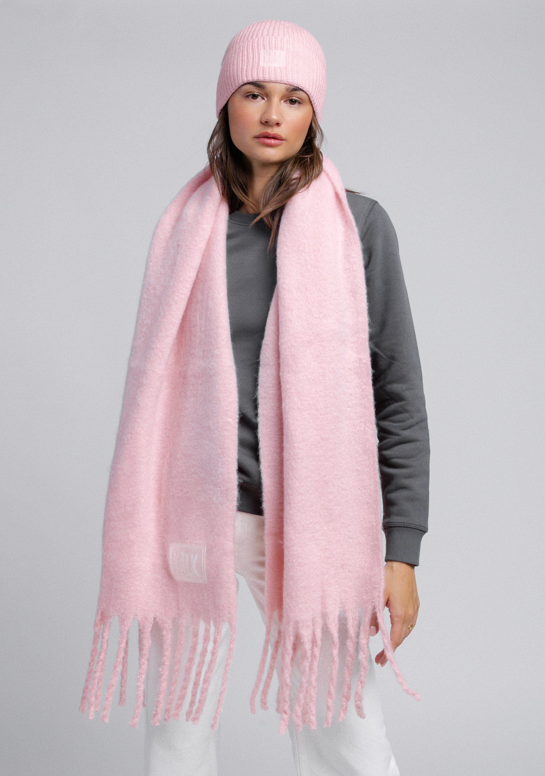 Beanie Pink Kalk