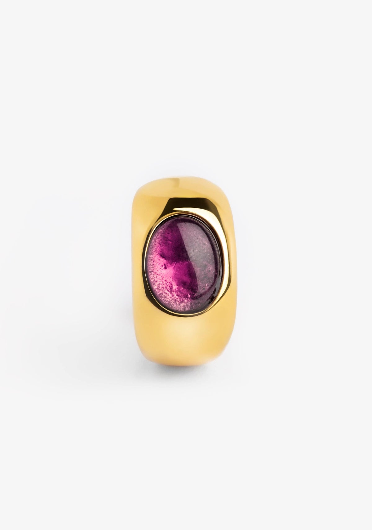 Unic Glass Ring Gold