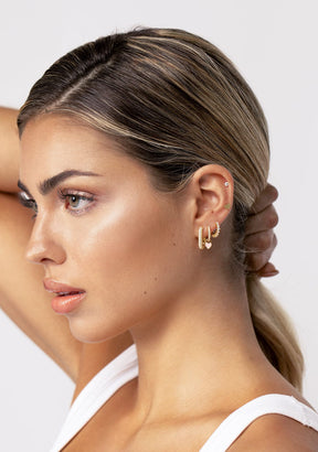 Amalfi Pure Hoop Piercing Gold