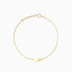 Elefanten-Armband Gold