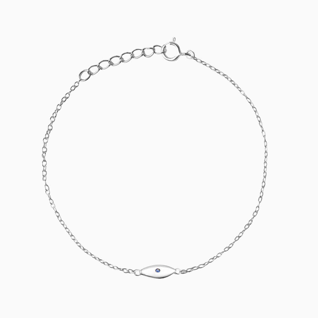 Horus Silver Anklet