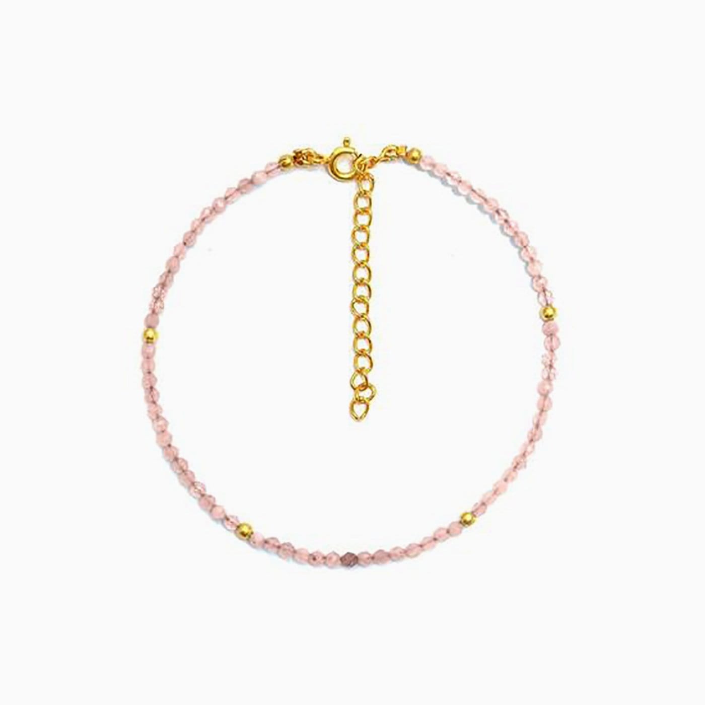 Bracciale oro rosa opale