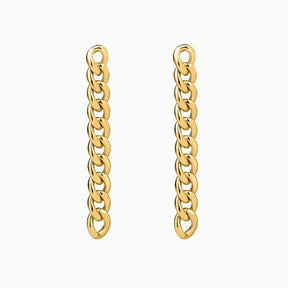 Chain Earrings Gold