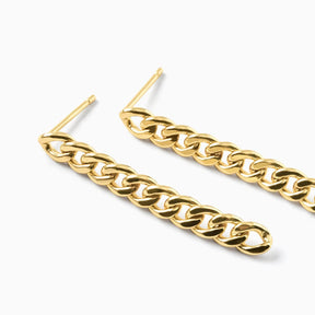 Chain Earrings Gold