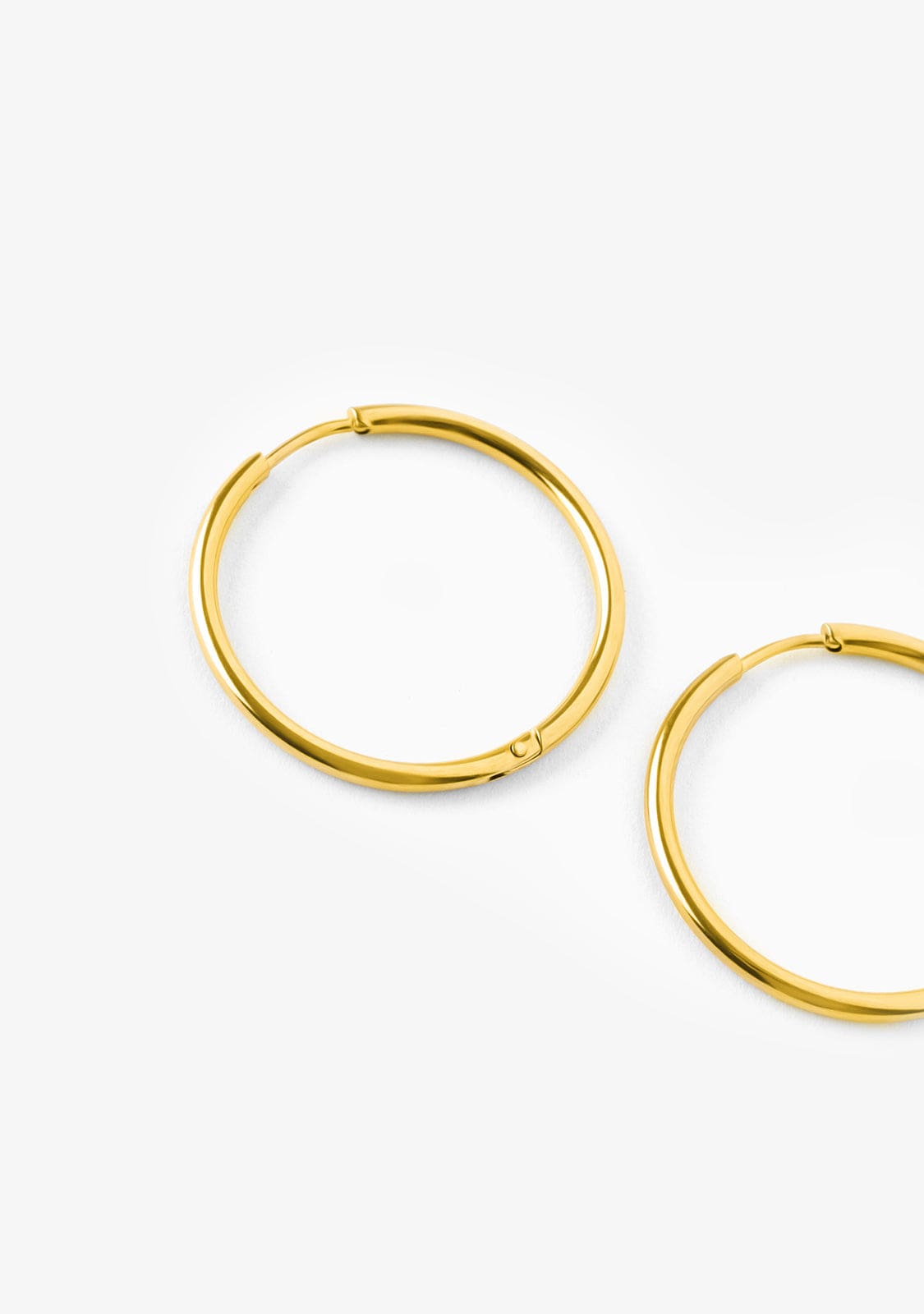 Basic 29 Hoop Earrings Gold