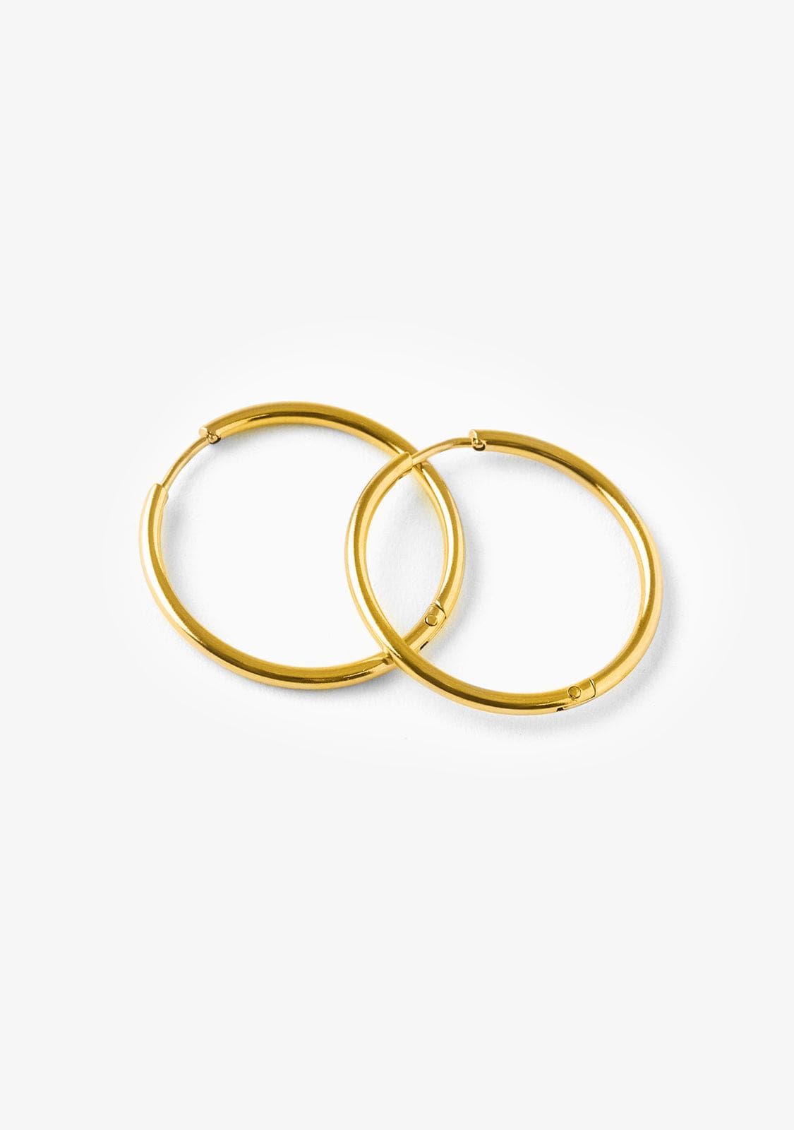 Basic 29 Gold Hoop-Ohrringe