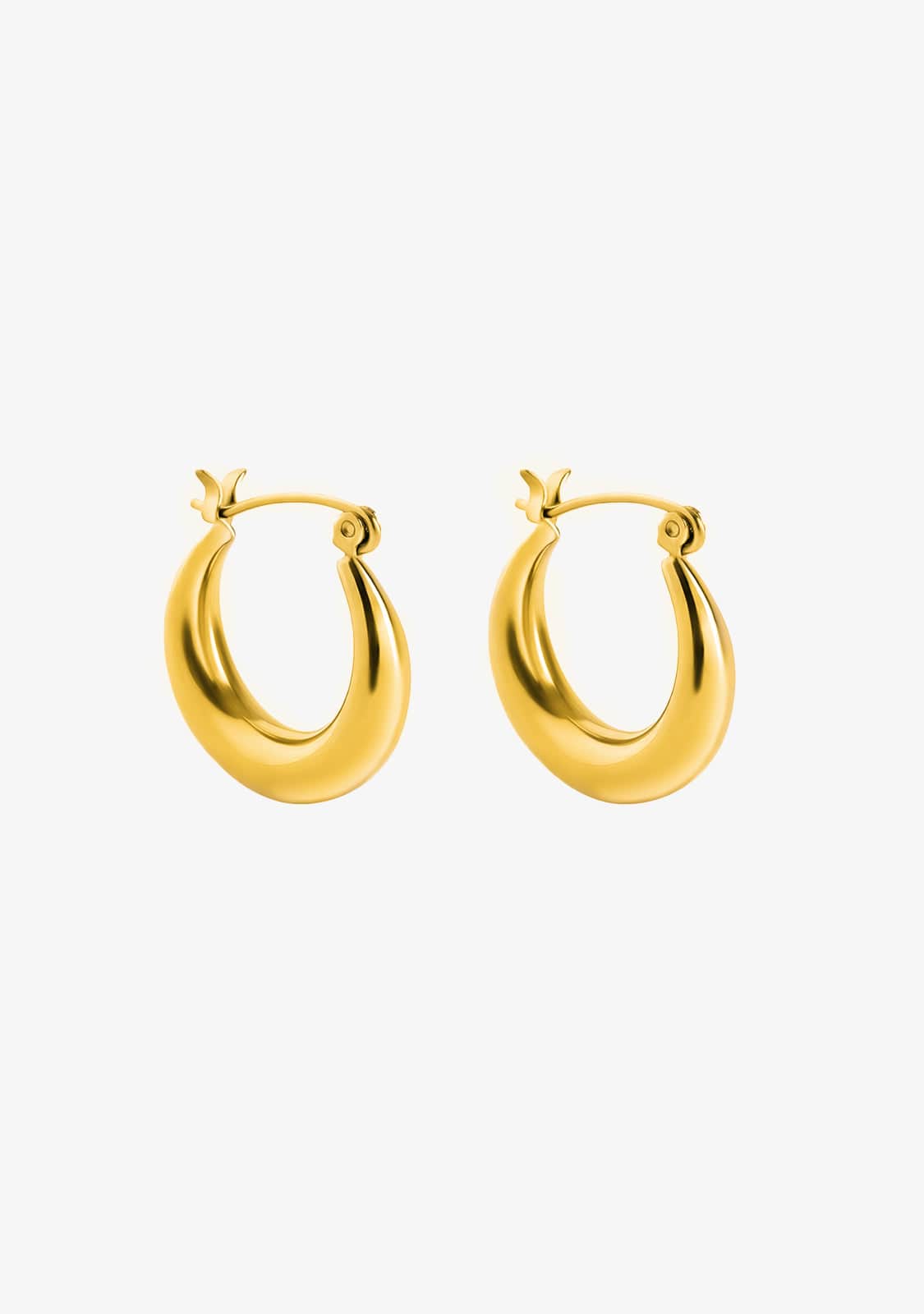 Petite Jasmine Hoop Piercing Gold