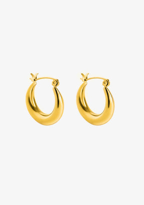 Petite Jasmine Hoop Piercing Gold