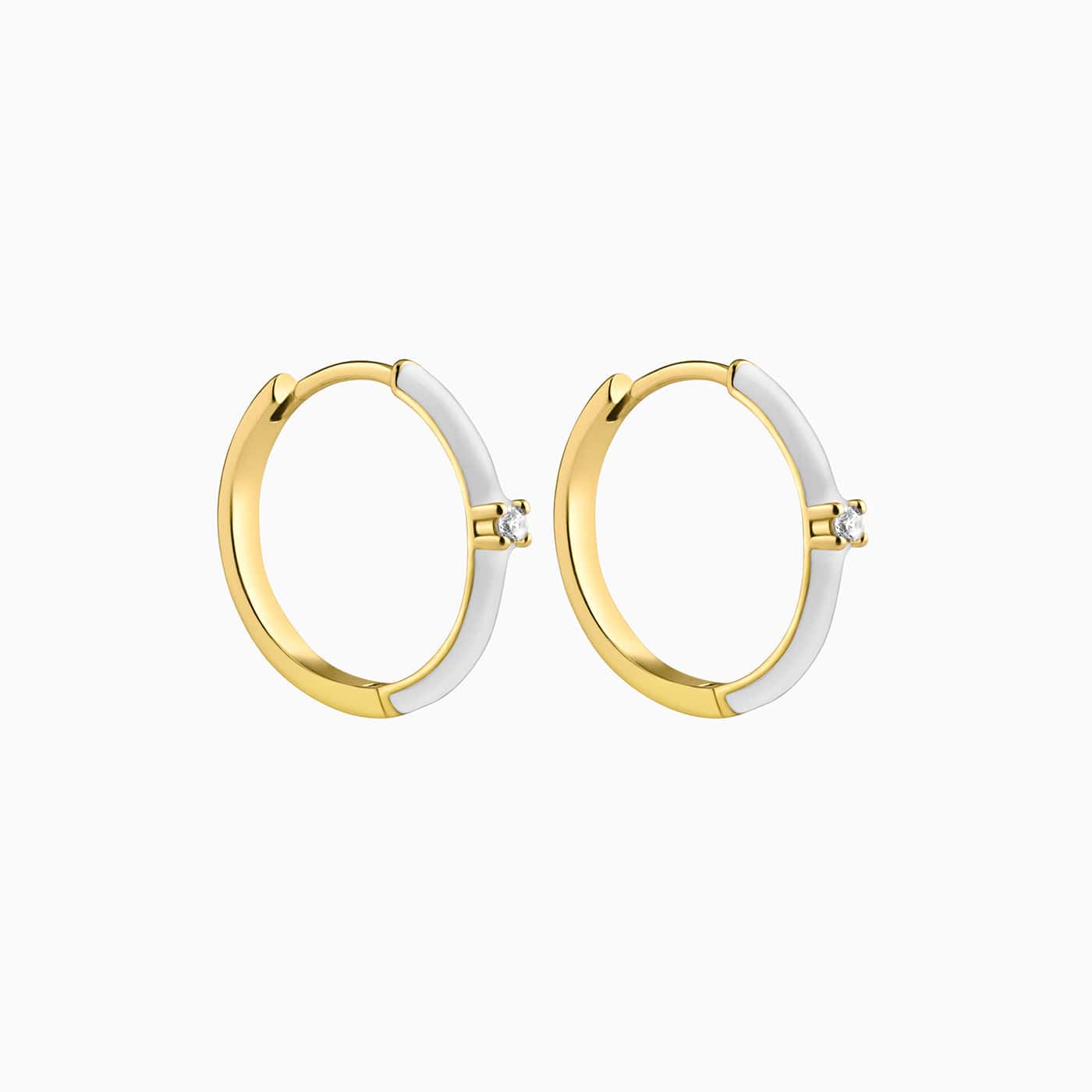 Pure Hoop Earrings Gold