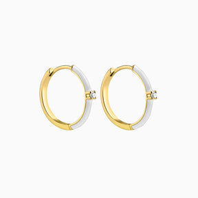 Pure Hoop Earrings Gold