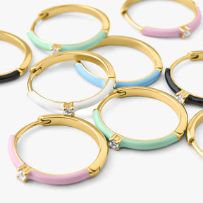 Pure Hoop Earrings Gold