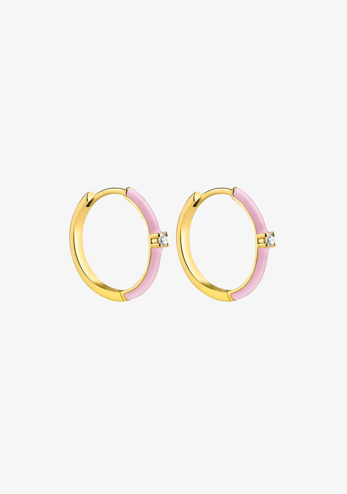 Candy Hoop Earrings Gold