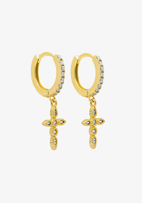 Thea Hoop Earrings Gold