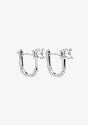 Judith Hoop Earrings Silver