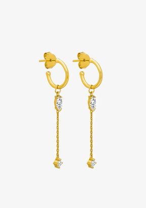Pluie Earrings Gold
