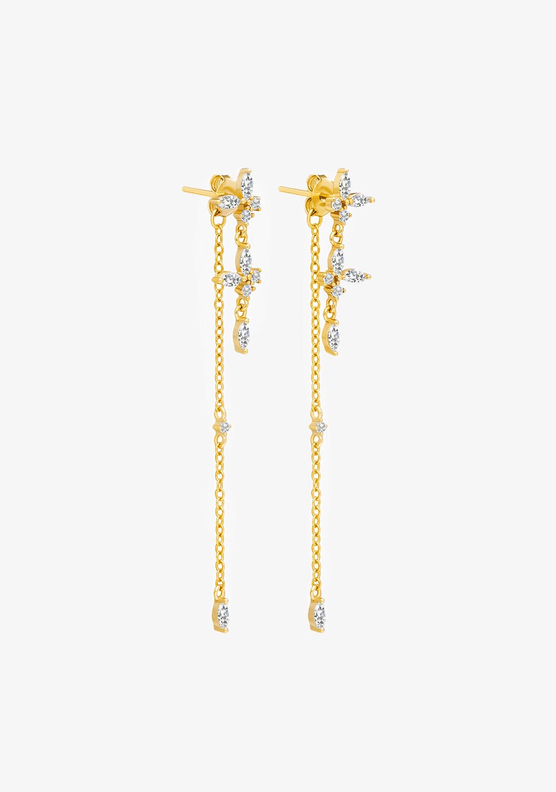 Fugace Earrings Gold
