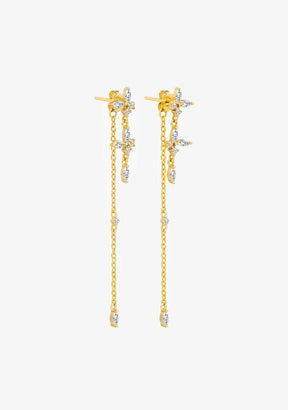 Fugace Earrings Gold