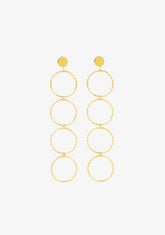 Circolo Earrings Gold