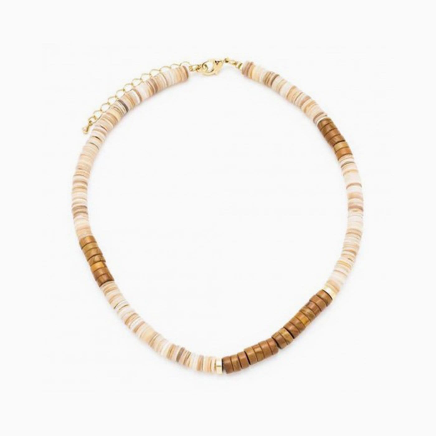 Collier Freedom Wood Beige