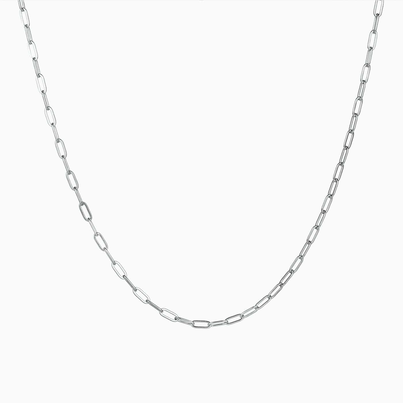 Collier à chaîne en argent