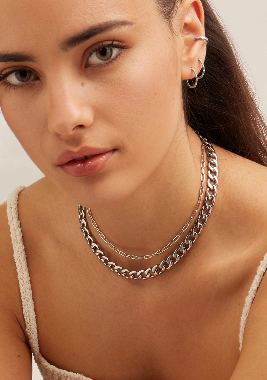 Collier Bold Silver