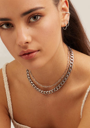 Halskette Bold Silber