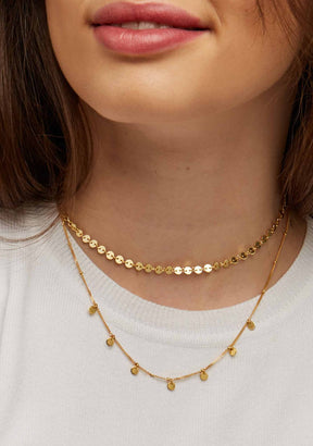 Necklace Dotty Gold