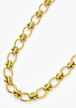 Collar Baño Oro 18K Figara