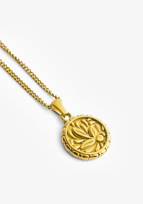 Necklace Fleur Gold