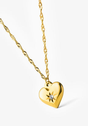Necklace Coeur Gold