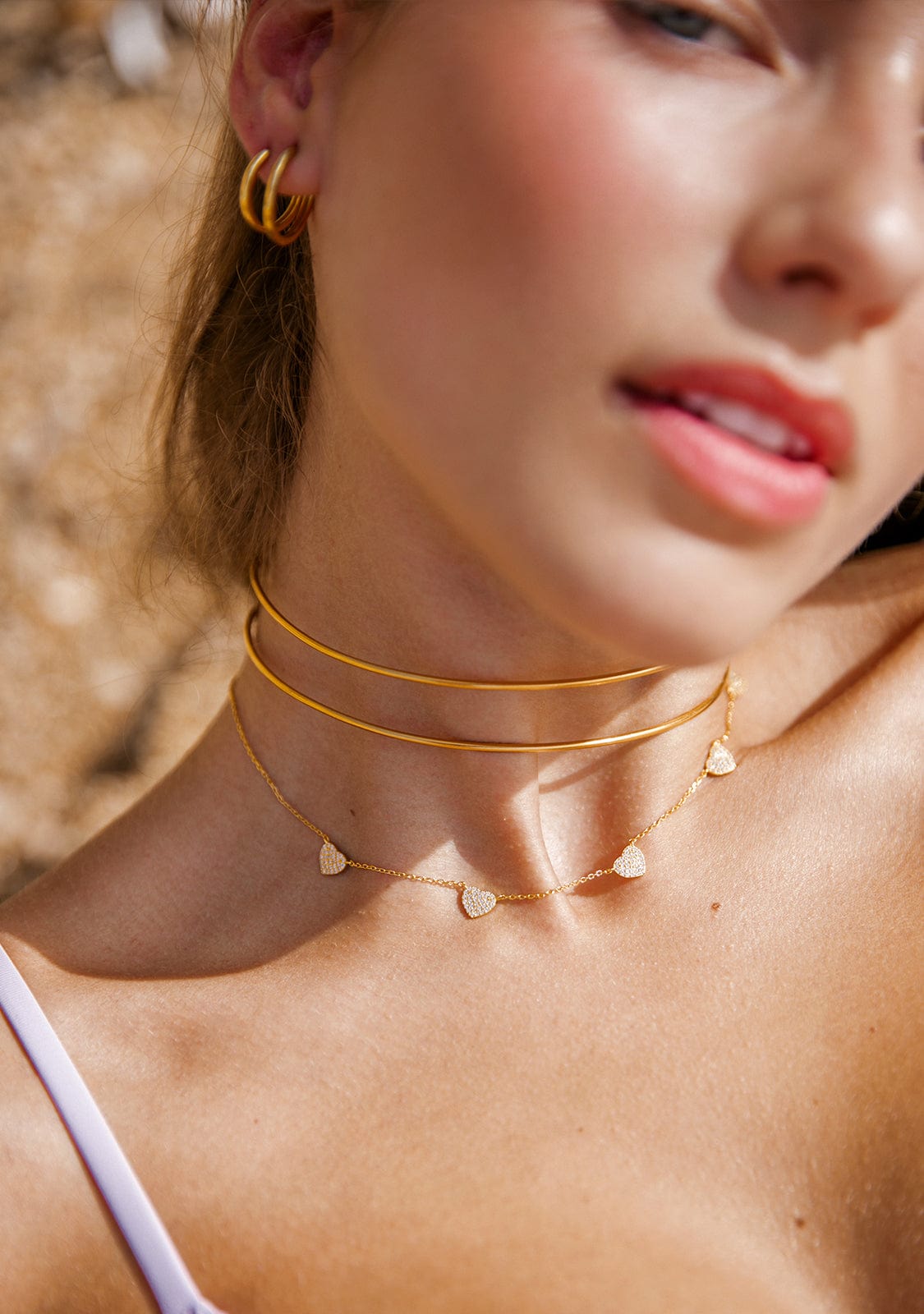 Cleo Choker Gold