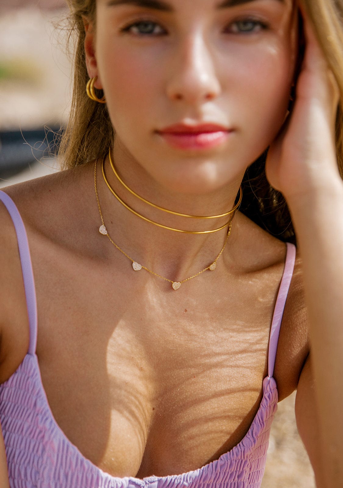 Cleo Choker Gold