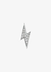 Piercing Blitz Bolzen Zirkonia Silber
