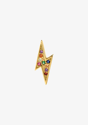 Piercing Eclair Zirconia Or multicolore